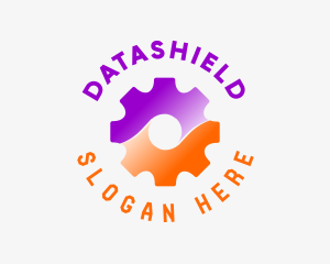 Data - Digital Gear Software Technology logo design