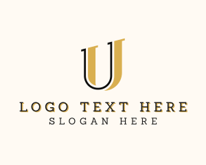 Letter U - Architect Property Firm logo design
