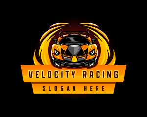 Motorsports - Car Racing Vehicle logo design