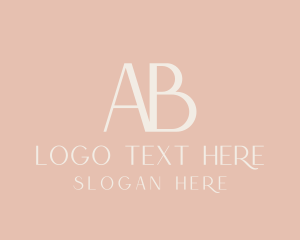 Lettermark - Feminine Elegant Beauty Brand Lettermark logo design