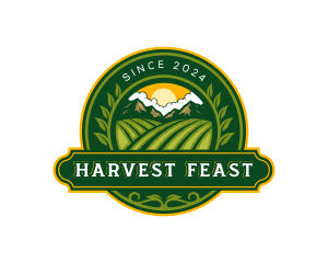 Farm Mountain Agriculture logo design