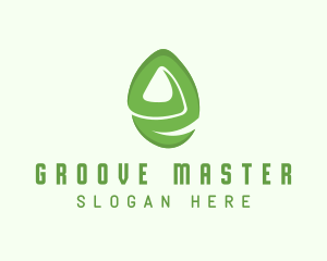 Pawnshop - Green E Gemstone logo design