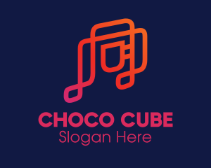 Cup - Digital Music Cafe logo design