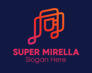 Coffee - Digital Music Cafe logo design