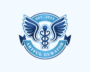  Medical Health Caduceus Logo