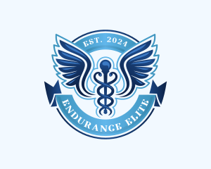  Medical Health Caduceus Logo