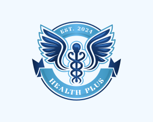  Medical Health Caduceus logo design