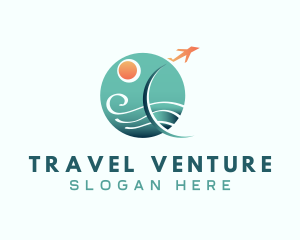 Trip - Travel Airplane Trip logo design