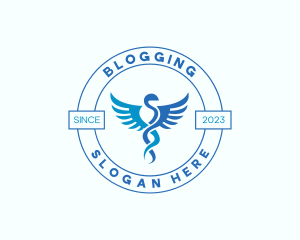Caduceus Medical Hospital logo design
