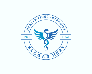 Caduceus Medical Hospital logo design