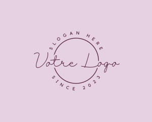 Lifestyle - Feminine Script Lifestyle logo design
