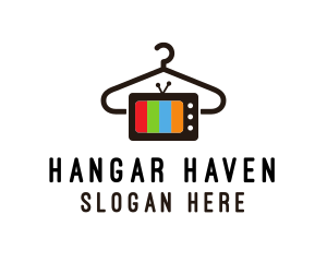 Hanger - Hanger TV Channel logo design