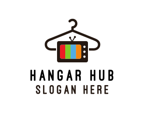 Hanger - Hanger TV Channel logo design