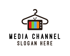 Channel - Hanger TV Channel logo design