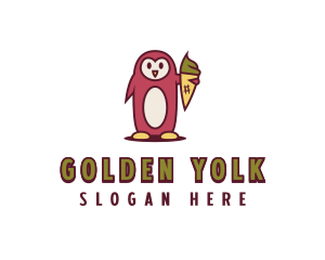 Gelato Penguin Creamery Logo