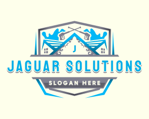 Pressure Washer Sanitation logo design