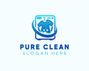 Laundry Dry Cleaning logo design