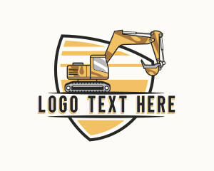 Industrial Construction Excavation Logo