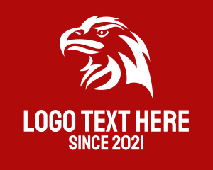 American Eagle - White Eagle Head logo design