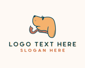Pet Care - Dog Scarf Sunglasses logo design