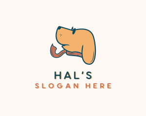 Dog Scarf Sunglasses Logo