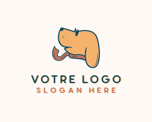 Dog Scarf Sunglasses Logo
