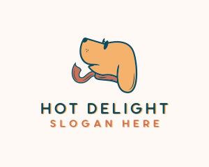 Dog Scarf Sunglasses logo design