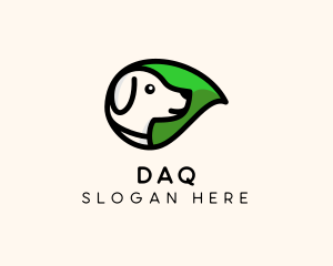 Environmental - Organic Leaf Dog logo design