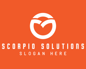 Modern Round Company logo design