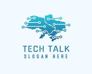 Developer - Tech Network Ukraine logo design