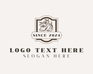 Heritage - Organic Produce Farm logo design