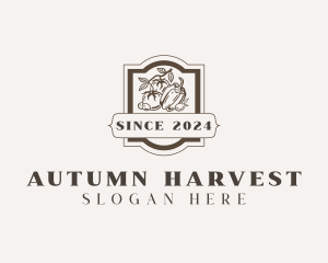 Organic Produce Farm logo design