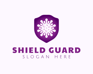 Defense - Virus Defense Shield logo design