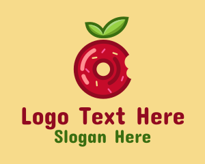 Apple Jelly Donut  Logo