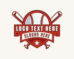 League - Baseball Varsity Sports logo design