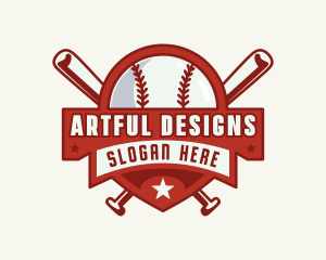 Baseball Varsity Sports logo design