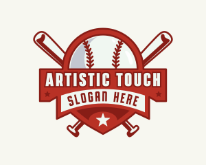 Baseball Varsity Sports logo design