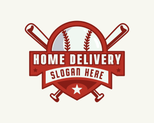 Baseball Varsity Sports logo design