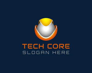 Cyber Tech Sphere logo design