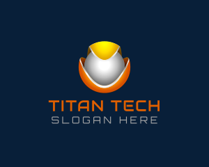 Cyber Tech Sphere logo design