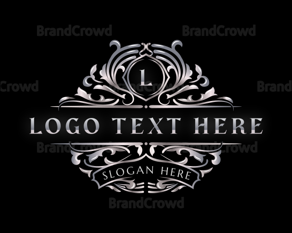 Floral Jewelry Boutique Logo