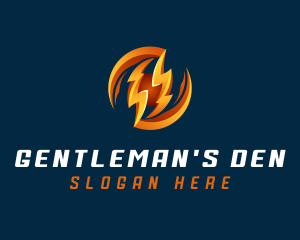 Electric Lightning Charge logo design