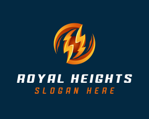 Electric Lightning Charge logo design