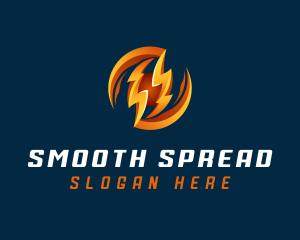 Electric Lightning Charge logo design