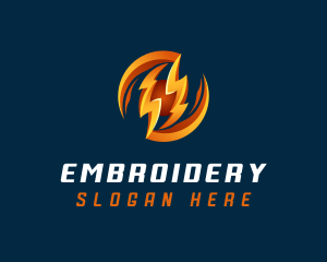 Electric Lightning Charge logo design