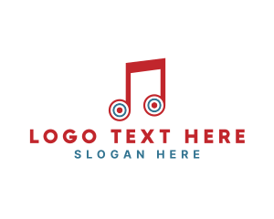 Tune - Musical Note Tune logo design