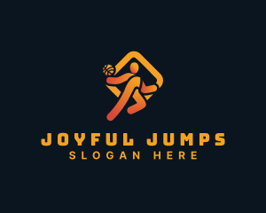 Basketball Sports Dunk logo design