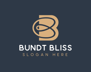 Business Knot Letter B logo design