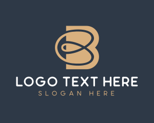Brand - Business Knot Letter B logo design