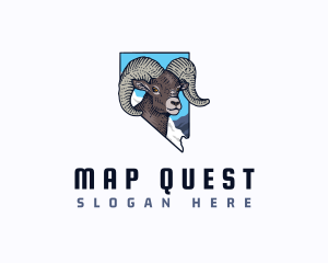 Bighorn Sheep Nevada logo design